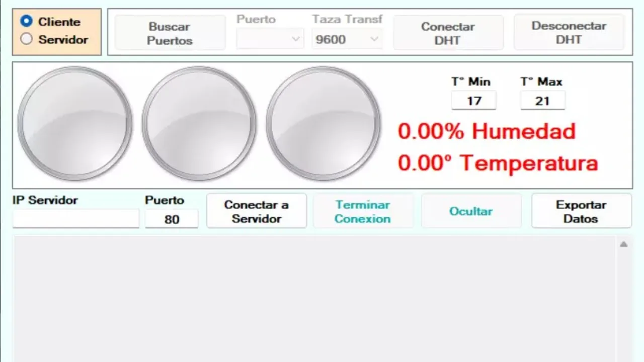 Arduino DHT Temperature Monitoring by Network