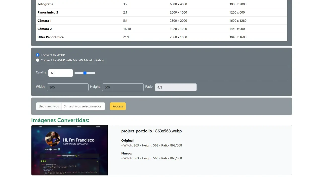 WebP Converter (.NET)
