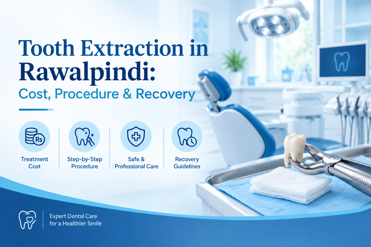 Tooth Extraction in Rawalpindi Cost, Procedure & Recovery