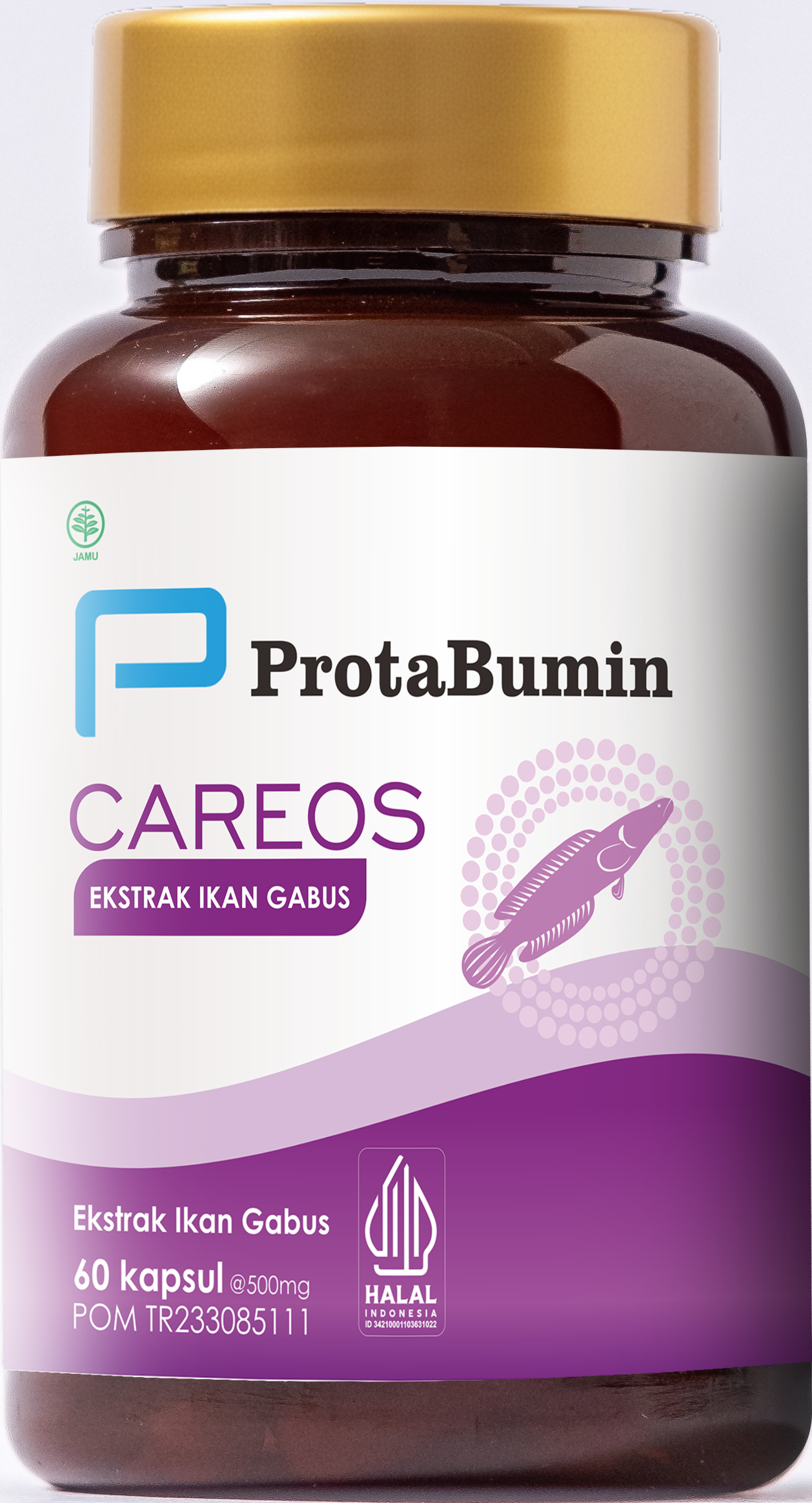 Botol Protabumin Careos 60 Kapsul