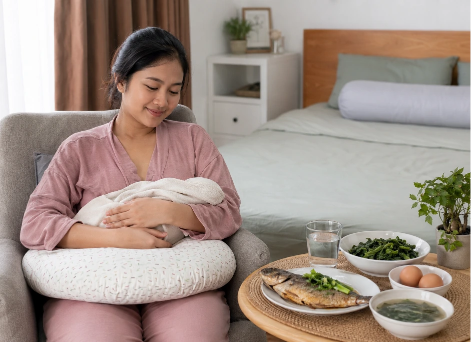 Makanan Tinggi Protein Pasca Melahirkan
