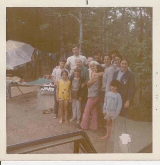 camping and Aunt Helen