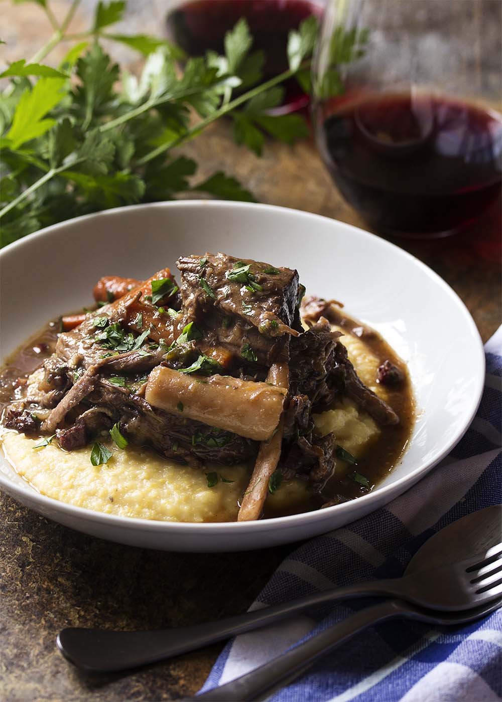 Braised Beef Barolo Style