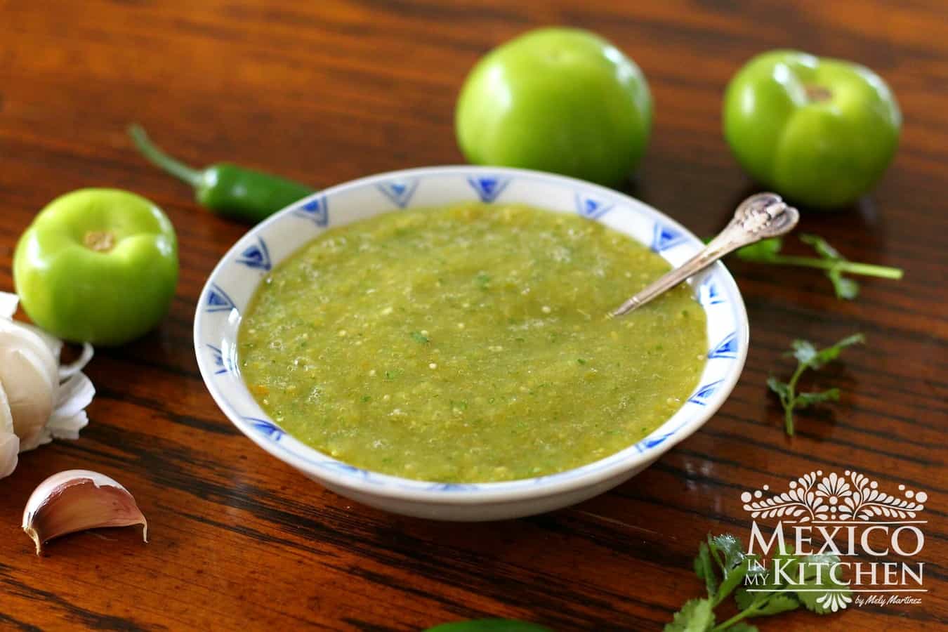 Cooked Mexican Green Tomato Sauce