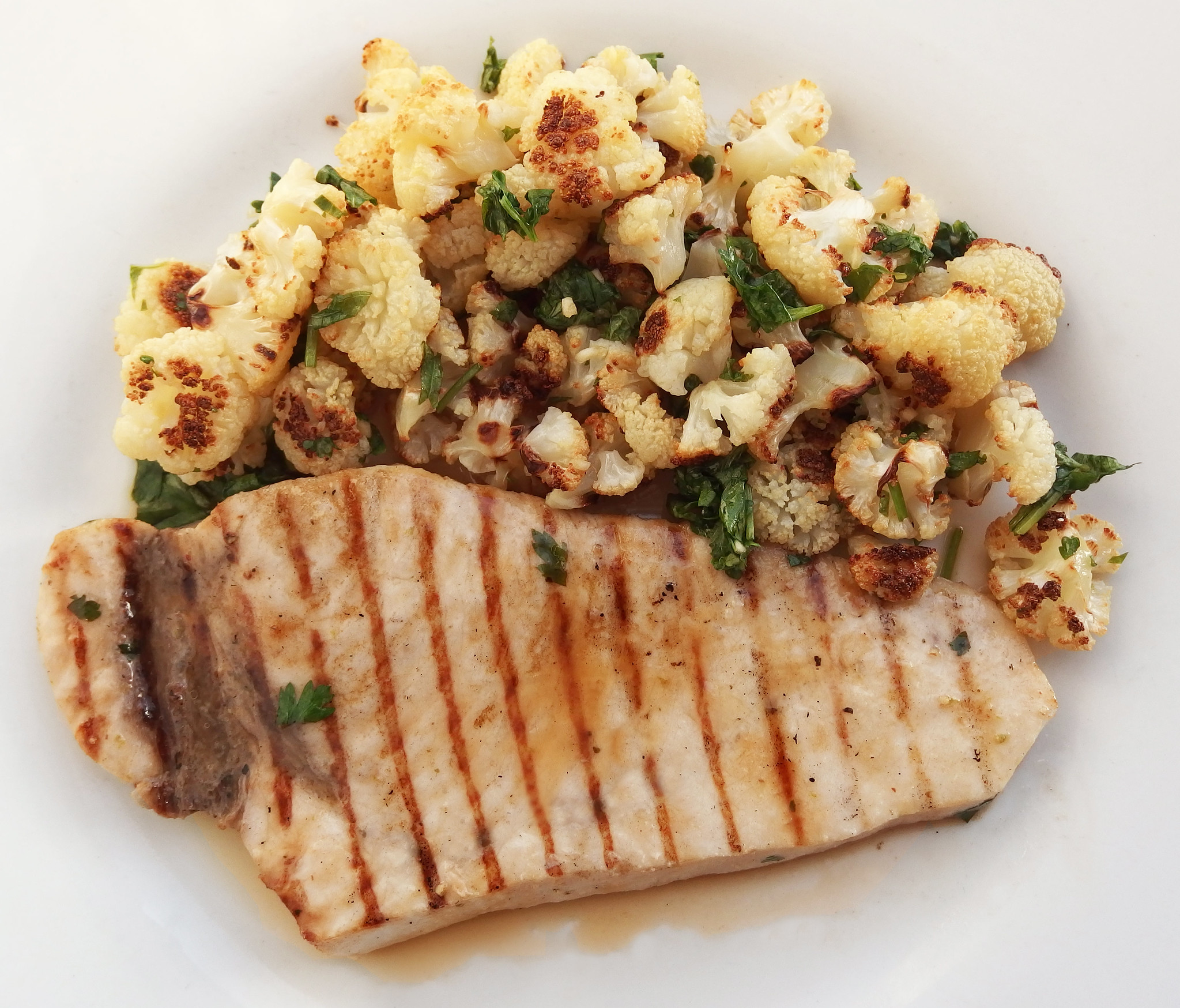 Grilled Marinated Swordfish