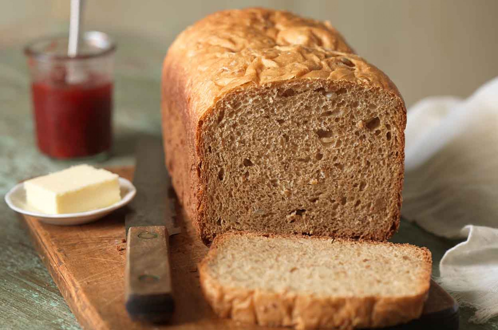 Machine Whole Wheat Bread