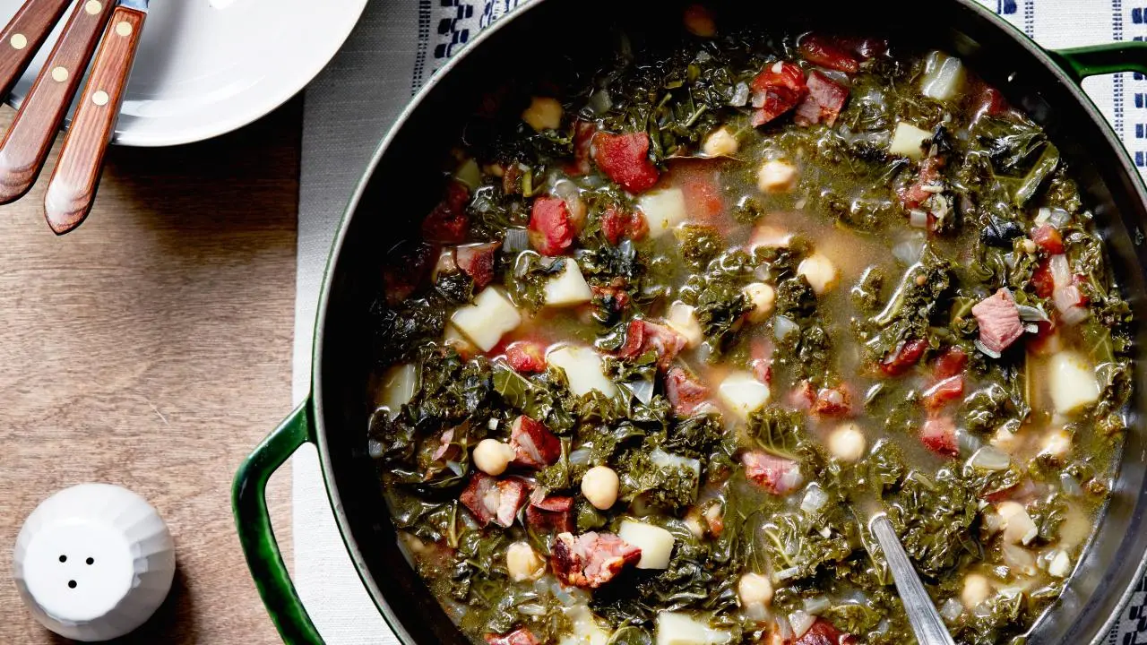 Portuguese Chourico and Kale Soup (Rachel Ray)