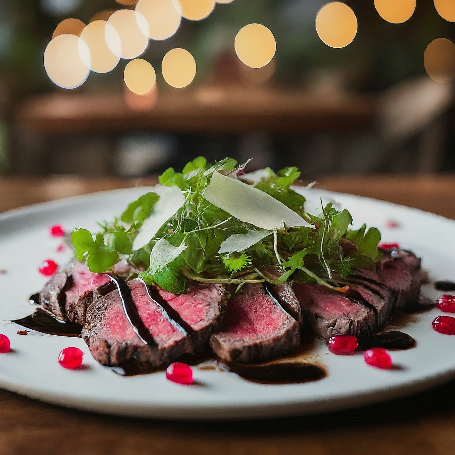 Tagliata With Radicchio And Parmesan