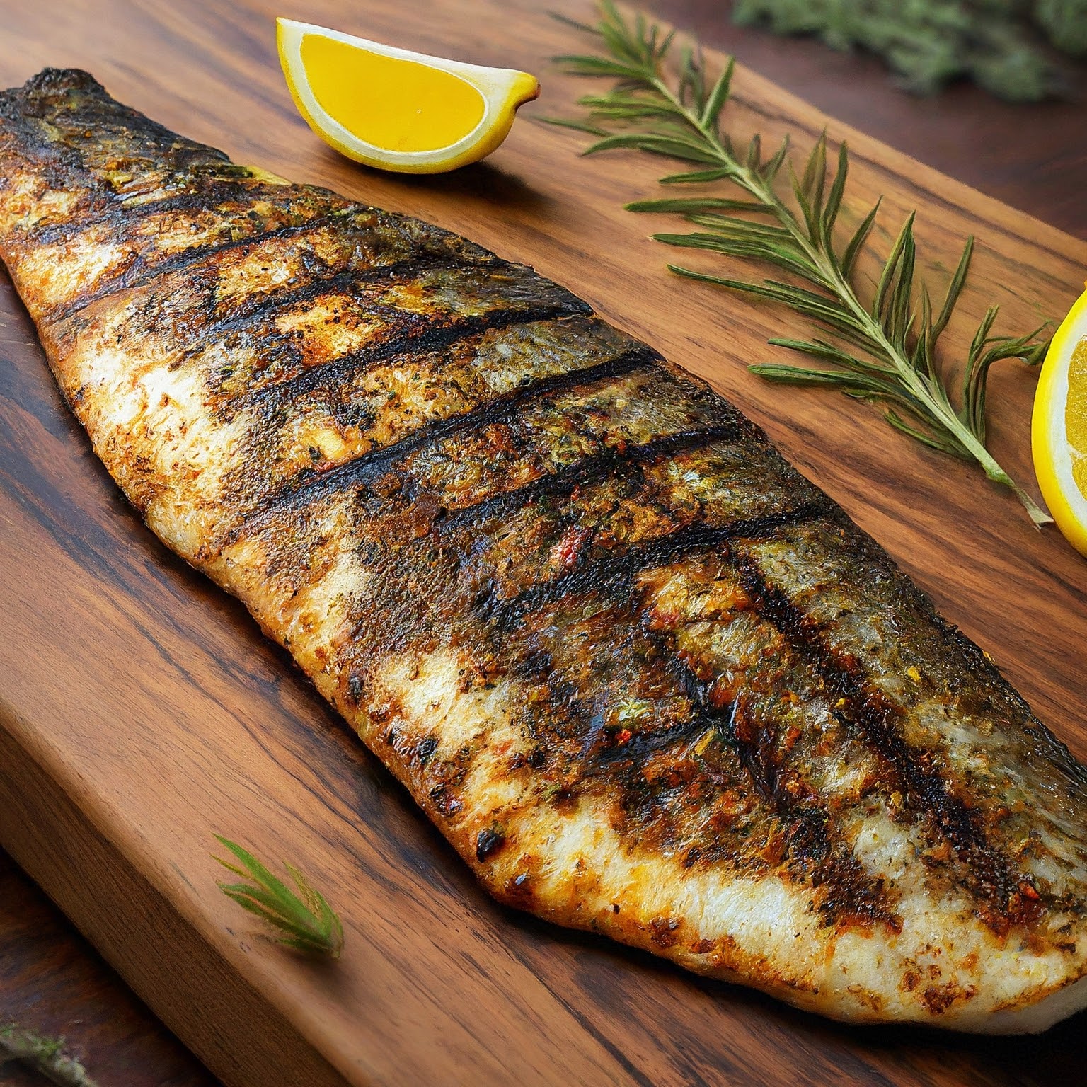 Grilled Sea Bass