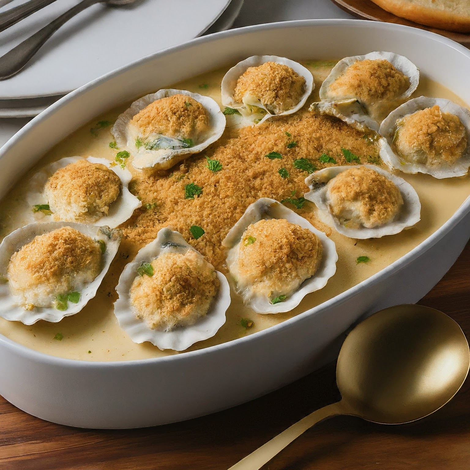 Scalloped Oysters