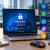 Εταιρικό Windows laptop προστατευμένο με BitLocker και κρυπτογράφηση δίσκου