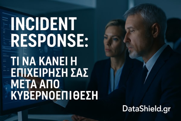 Ομάδα επιχείρησης οργανώνει incident response μετά από κυβερνοπεριστατικό