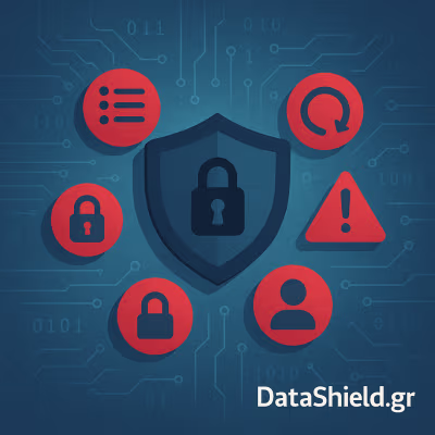 5 Συχνά Λάθη που Κάνουν οι Μικρές Επιχειρήσεις στην Ασφάλεια Δεδομένων - DataShield.gr