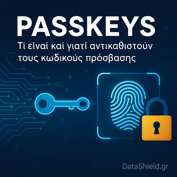 Passkeys: Τι είναι, πώς λειτουργούν και γιατί αντικαθιστούν τους κωδικούς πρόσβασης