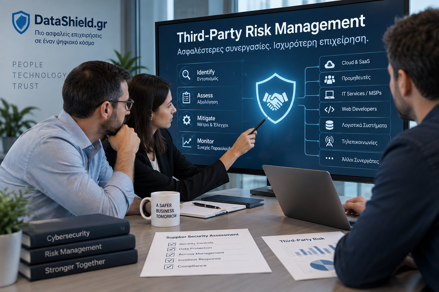 Third-Party Risk Management: Πώς να Ελέγχετε την Ασφάλεια Προμηθευτών και Παρόχων