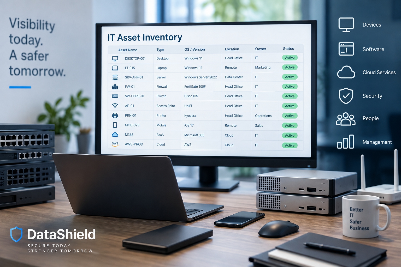 IT Asset Inventory για ΜΜΕ: Πώς να Καταγράψετε Συσκευές, Λογισμικό και Cloud Υπηρεσίες