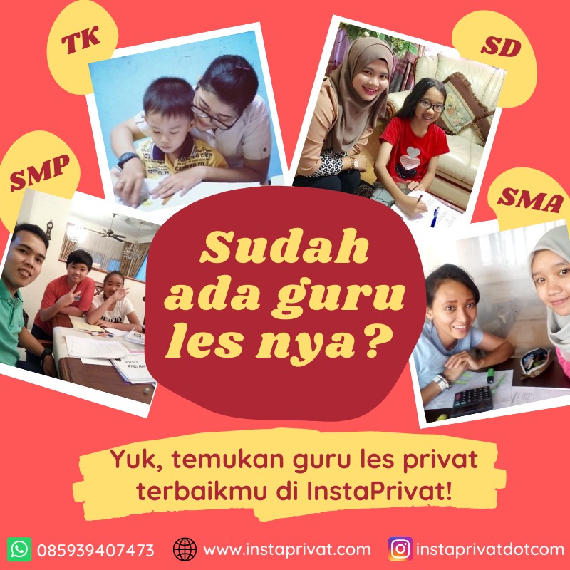 les privat matematika di karawaci guru dari UI biaya murah banget. Yuk daftar yuk