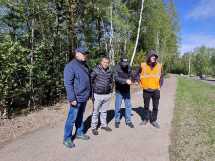 Депутаты Железногорска проверили качество дорог, находящихся на гарантии