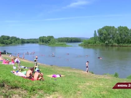 Опасность на водоёмах Новокузнецка в условиях жары