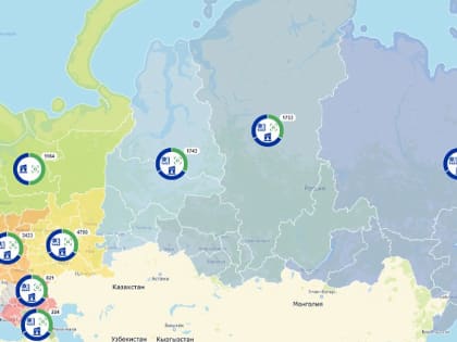 Более 15 тысяч площадок для бизнеса нанесено на Инвестиционную карту России