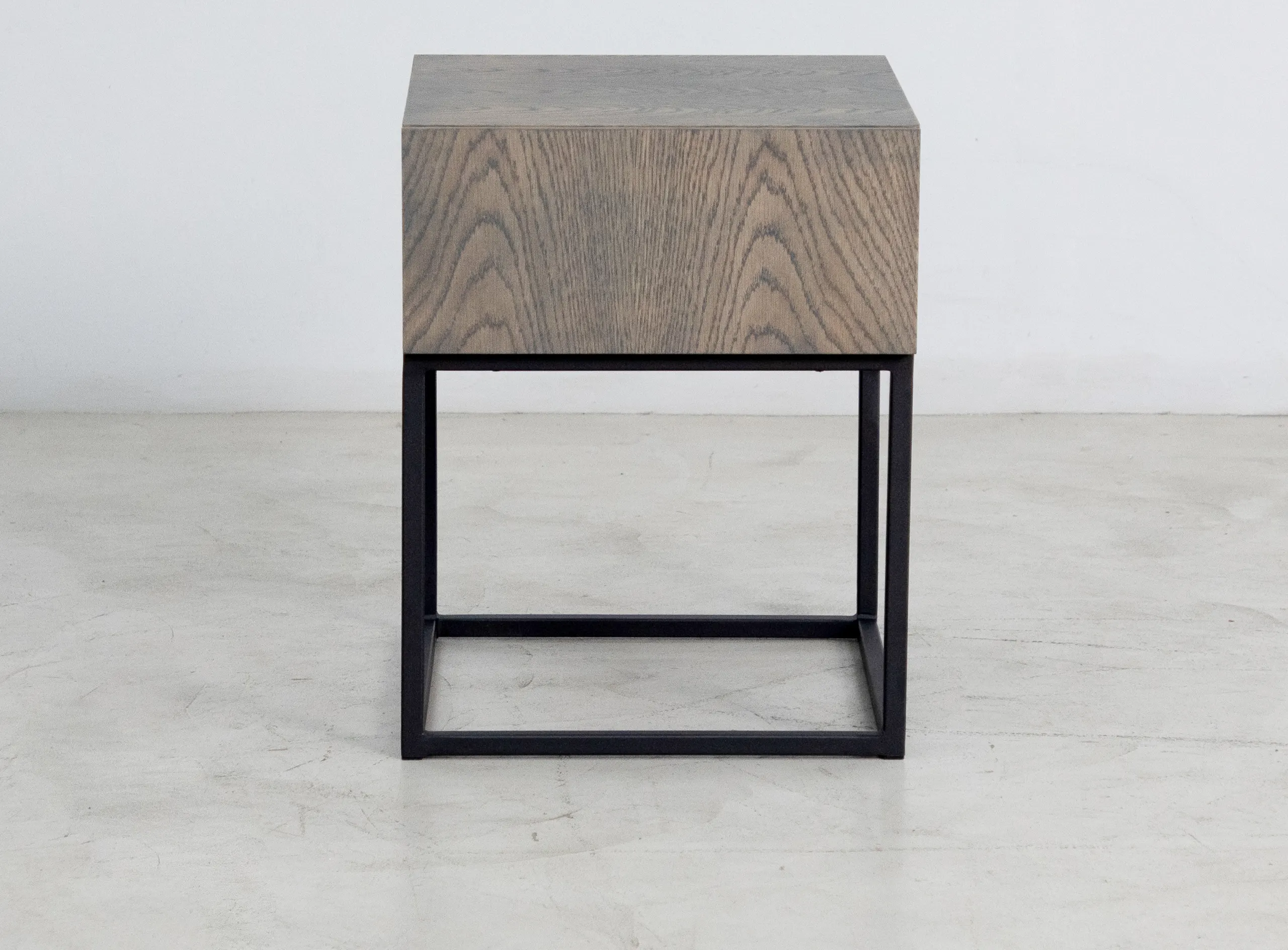 Bradford Bedside Storm Grey 1