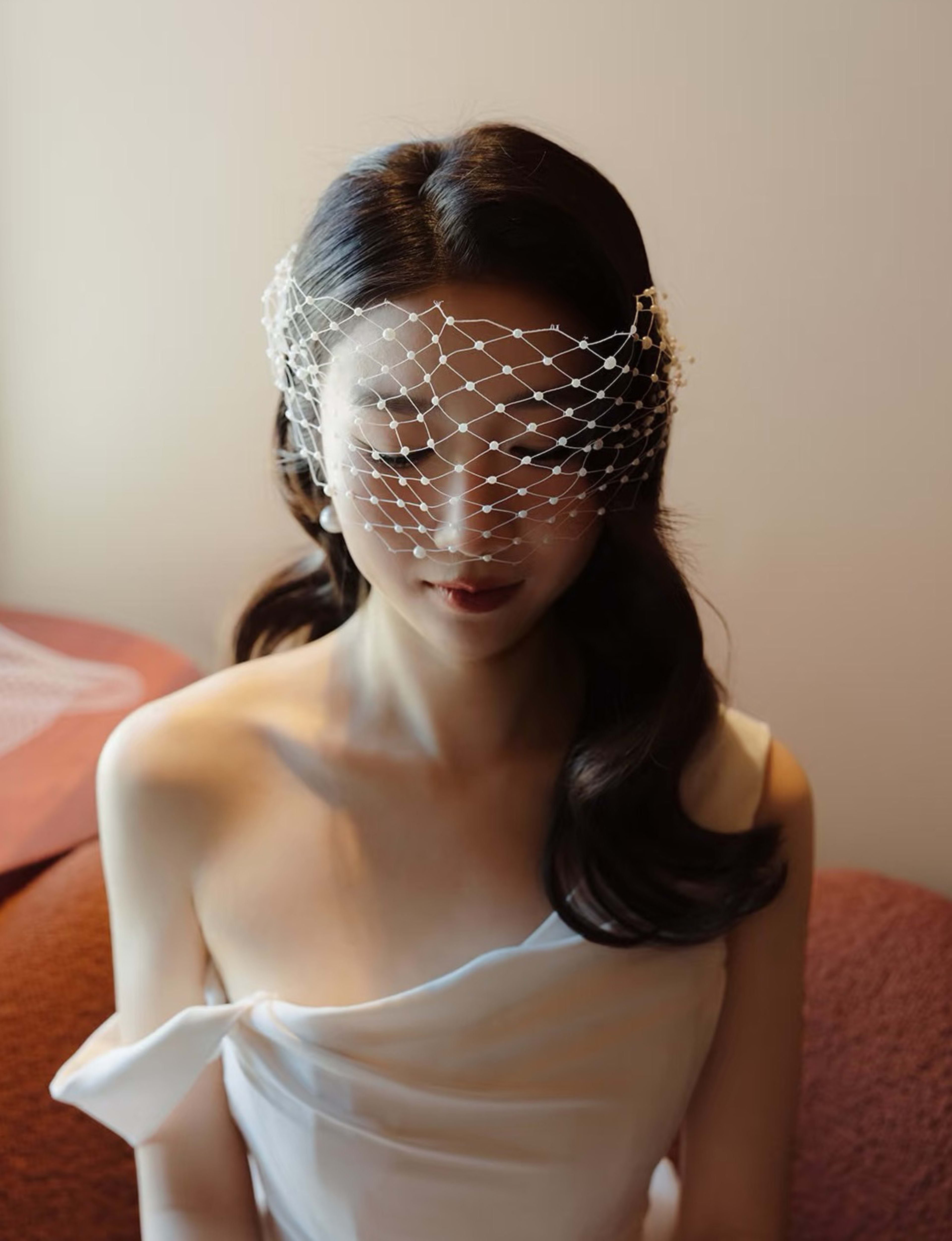 Editorial bridal makeup