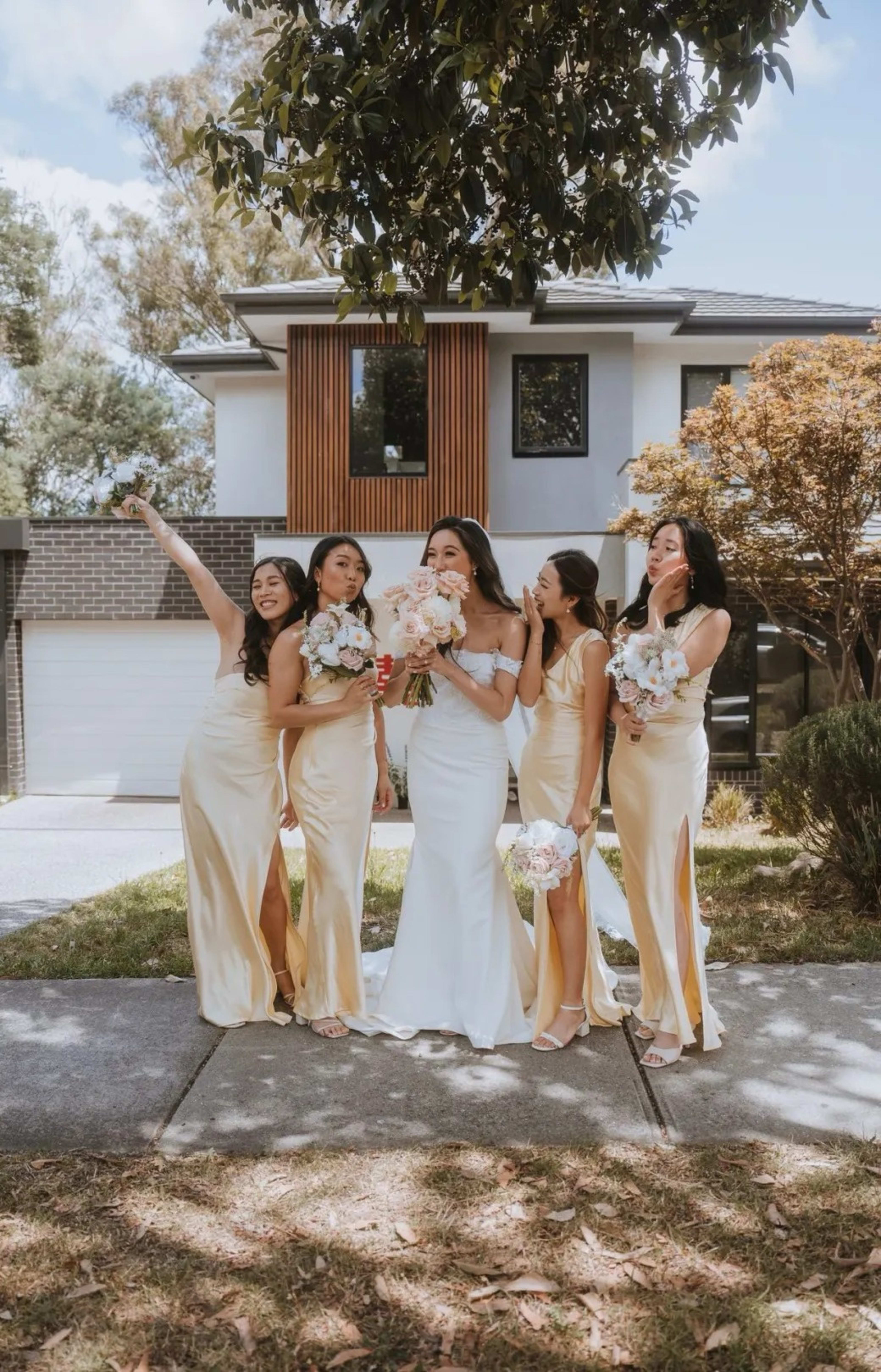 Bridesmaid bridal makeup