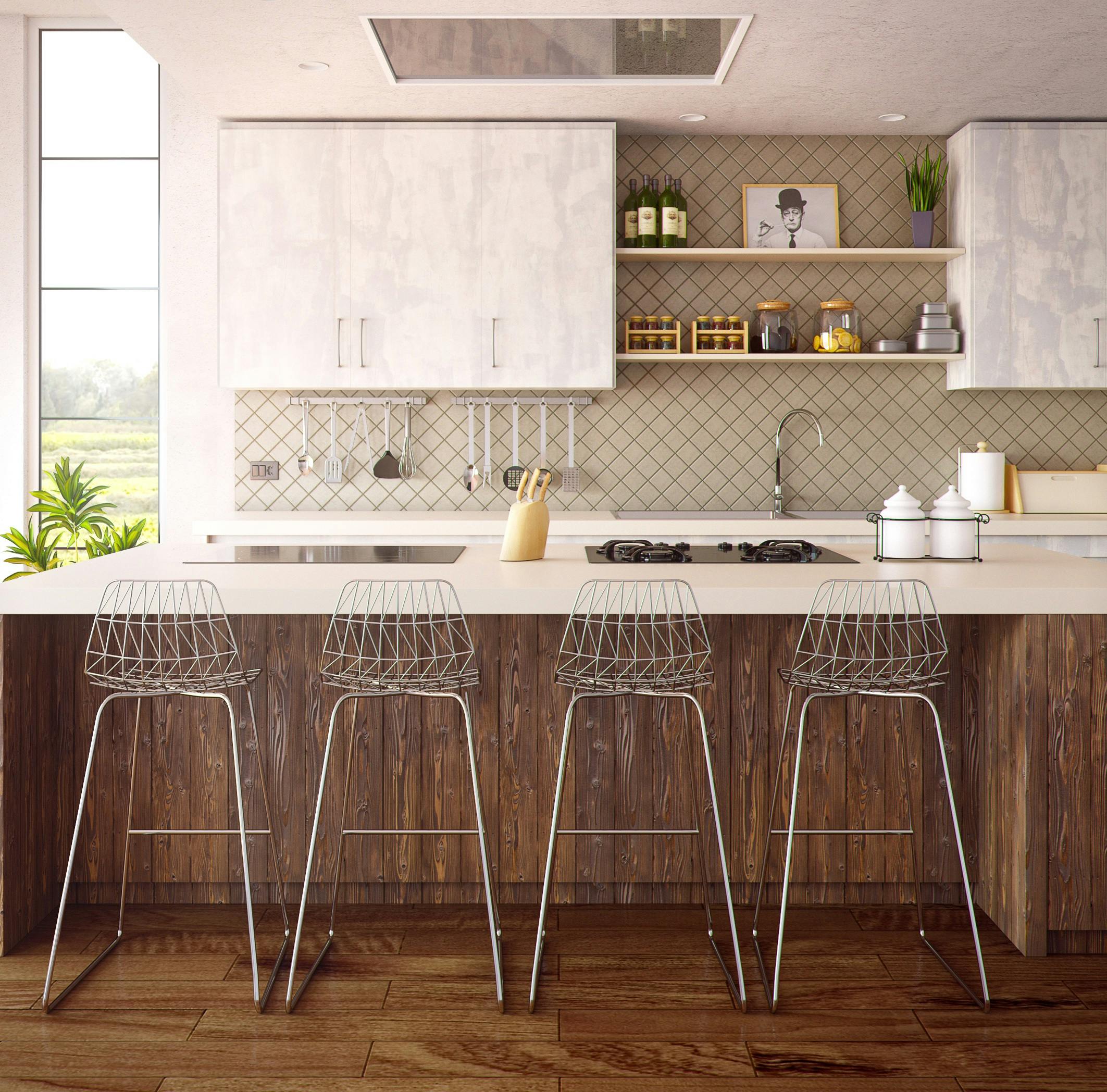 Sunlit Contemporary Kitchen