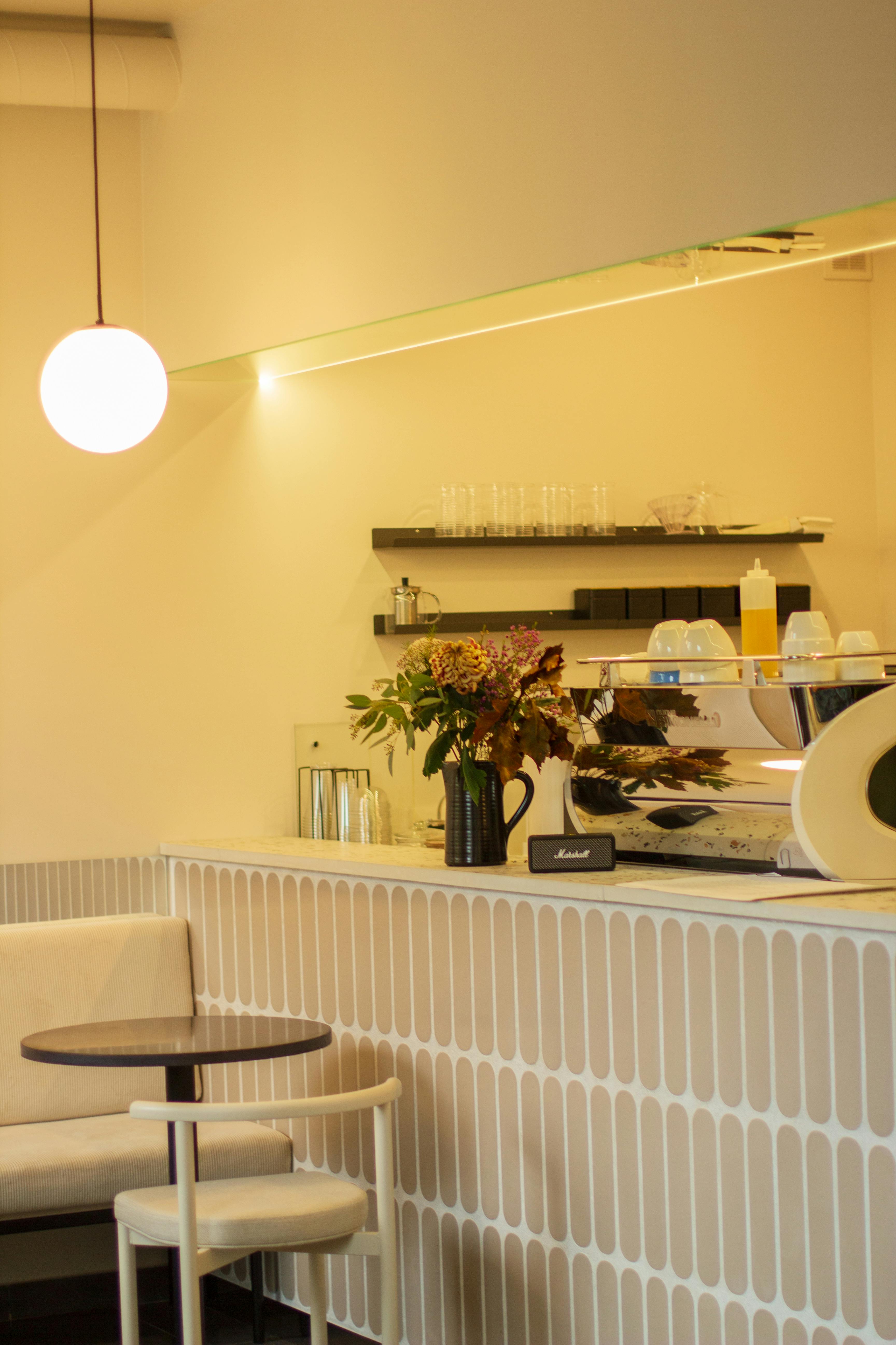 Contemporary Café Interior