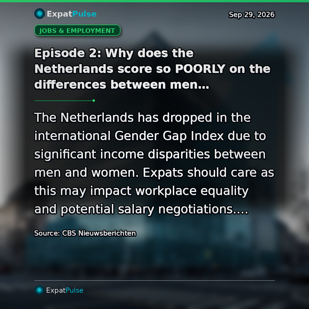Episode 2: Why does the Netherlands score so POORLY on the differences between men and women?