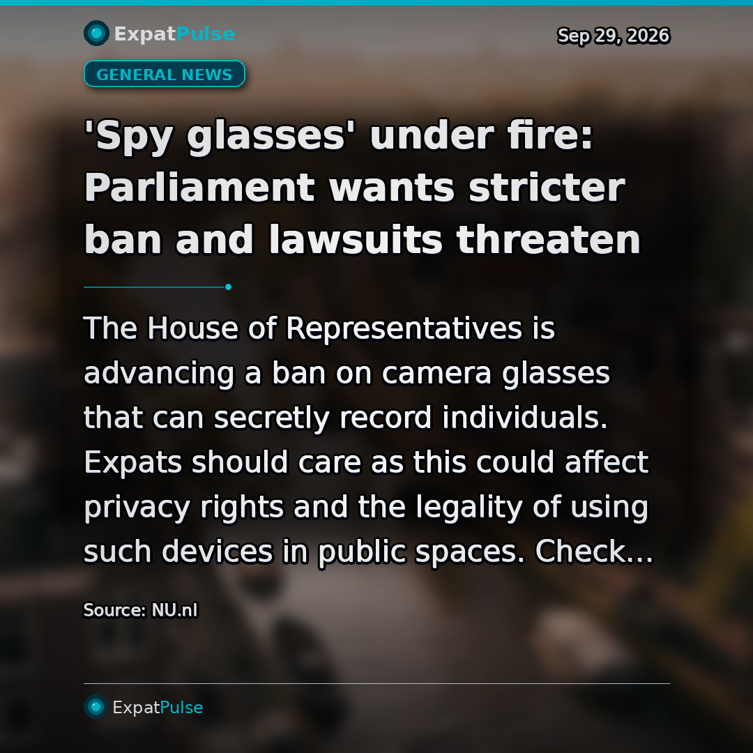 'Spy glasses' under fire: Parliament wants stricter ban and lawsuits threaten