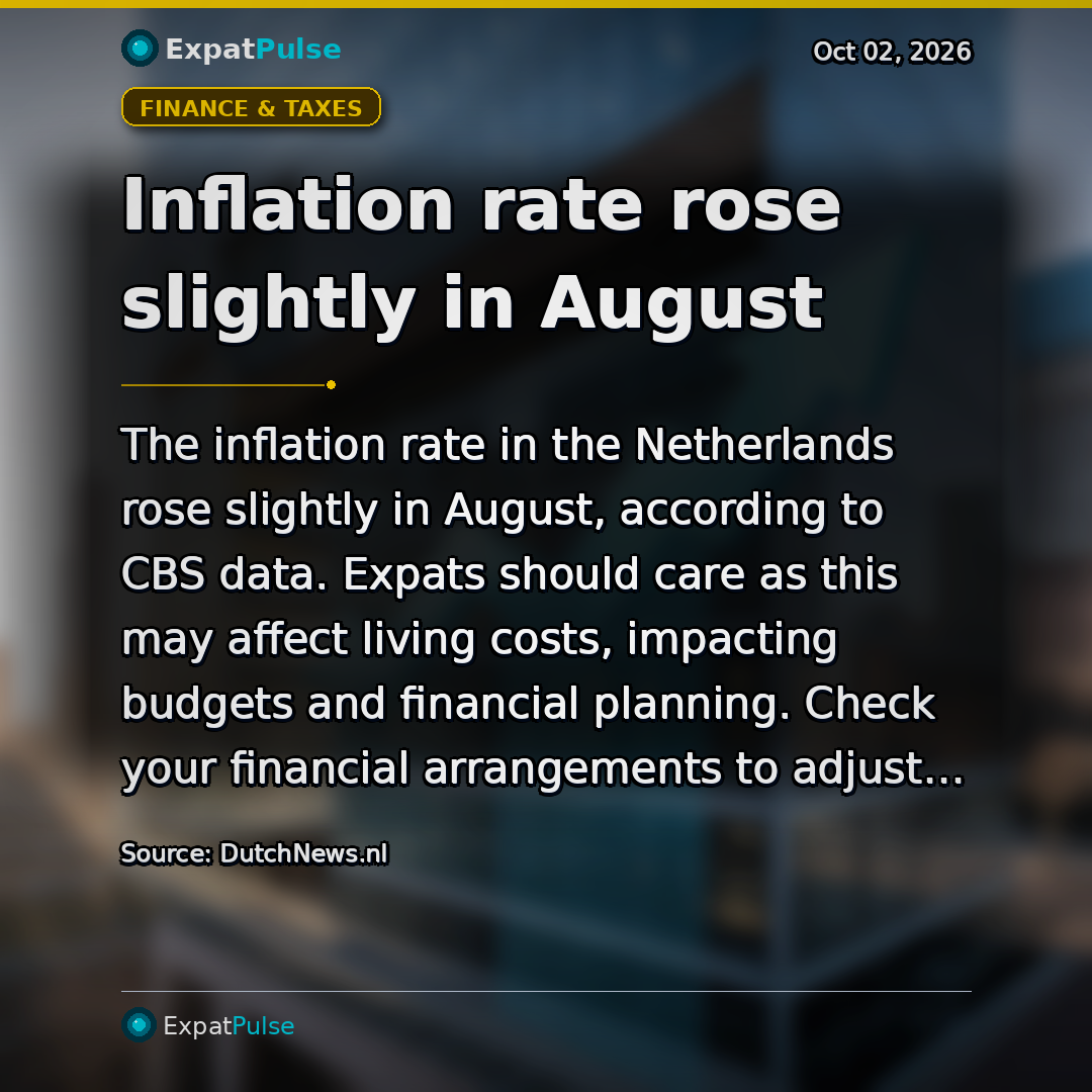 Inflation rate rose slightly in August