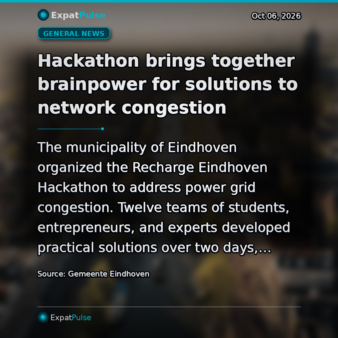 Hackathon brings together brainpower for solutions to network congestion