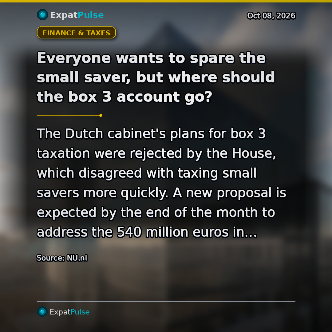 Everyone wants to spare the small saver, but where should the box 3 account go?