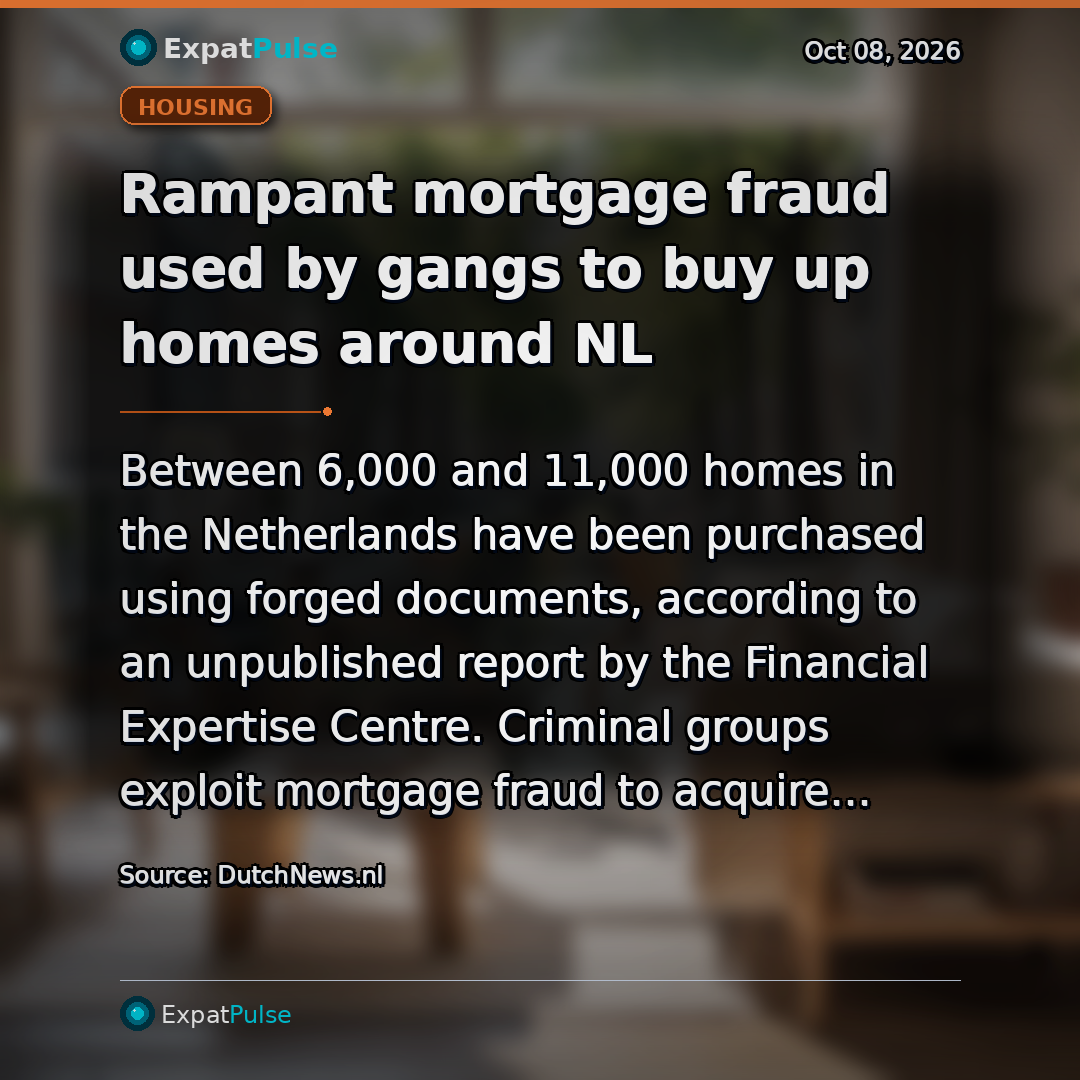 Rampant mortgage fraud used by gangs to buy up homes around NL
