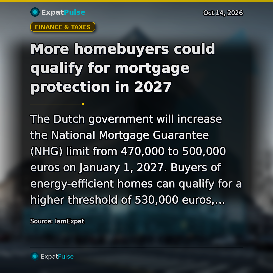 More homebuyers could qualify for mortgage protection in 2027