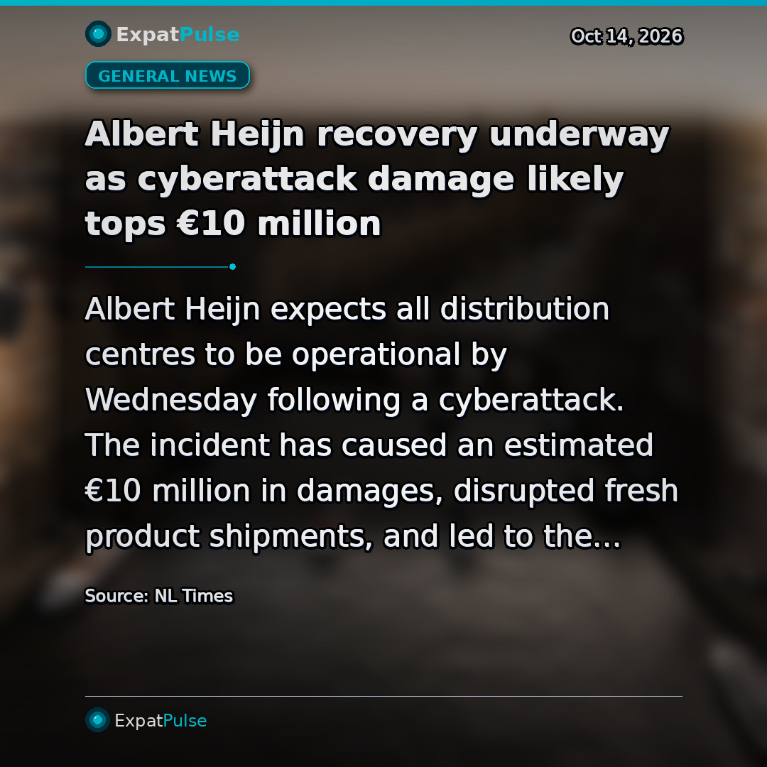 Albert Heijn recovery underway as cyberattack damage likely tops €10 million
