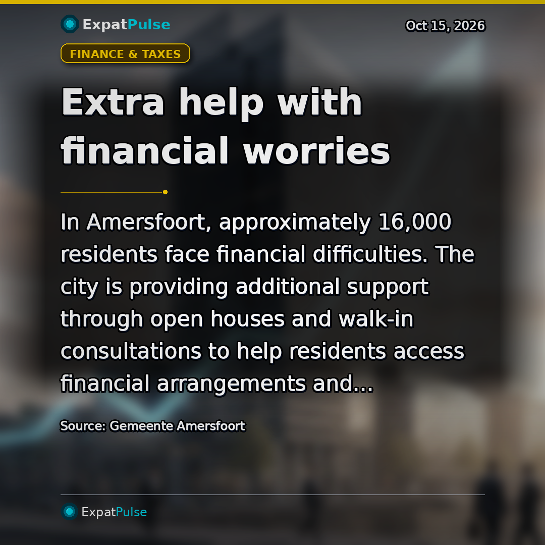 Extra help with financial worries