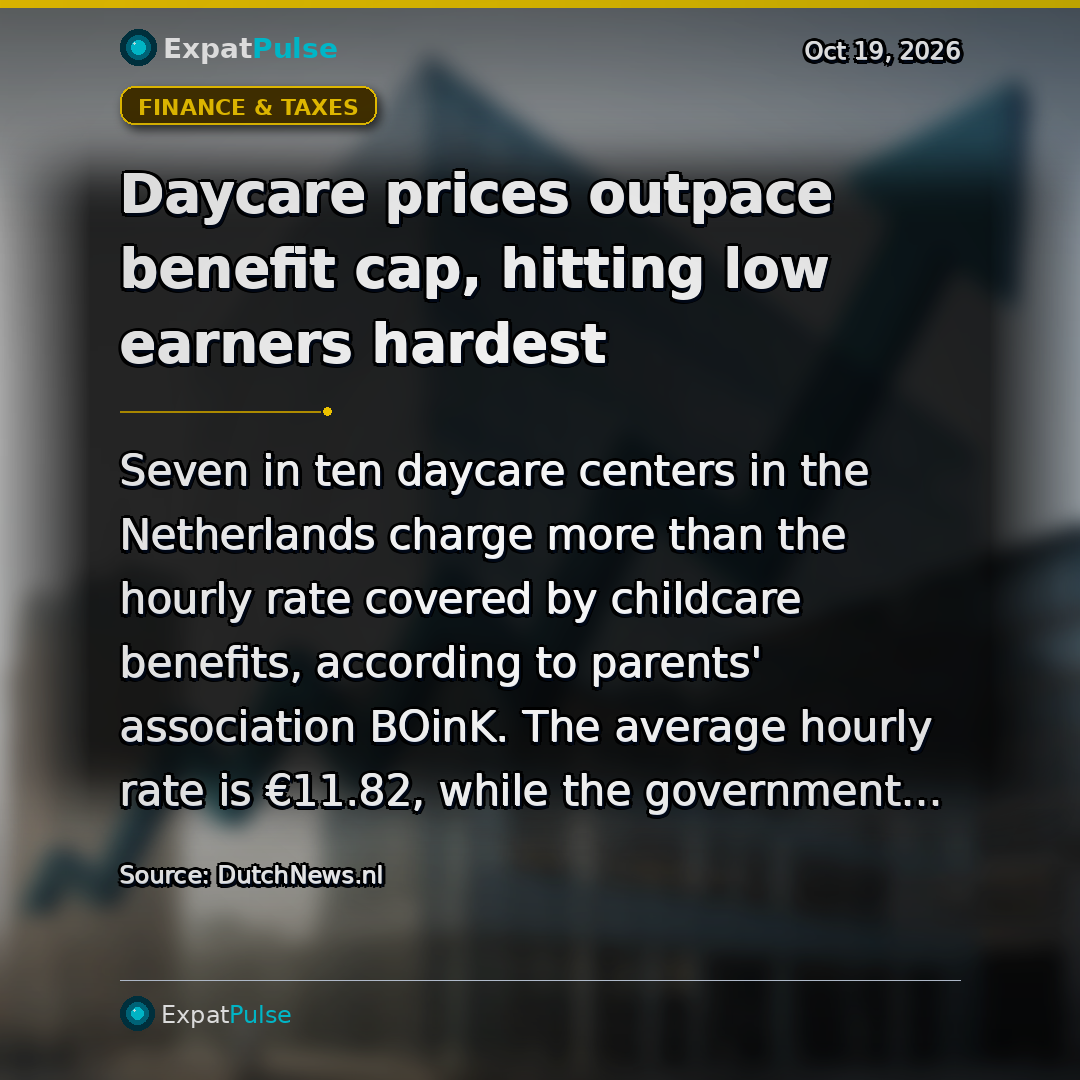 Daycare prices outpace benefit cap, hitting low earners hardest