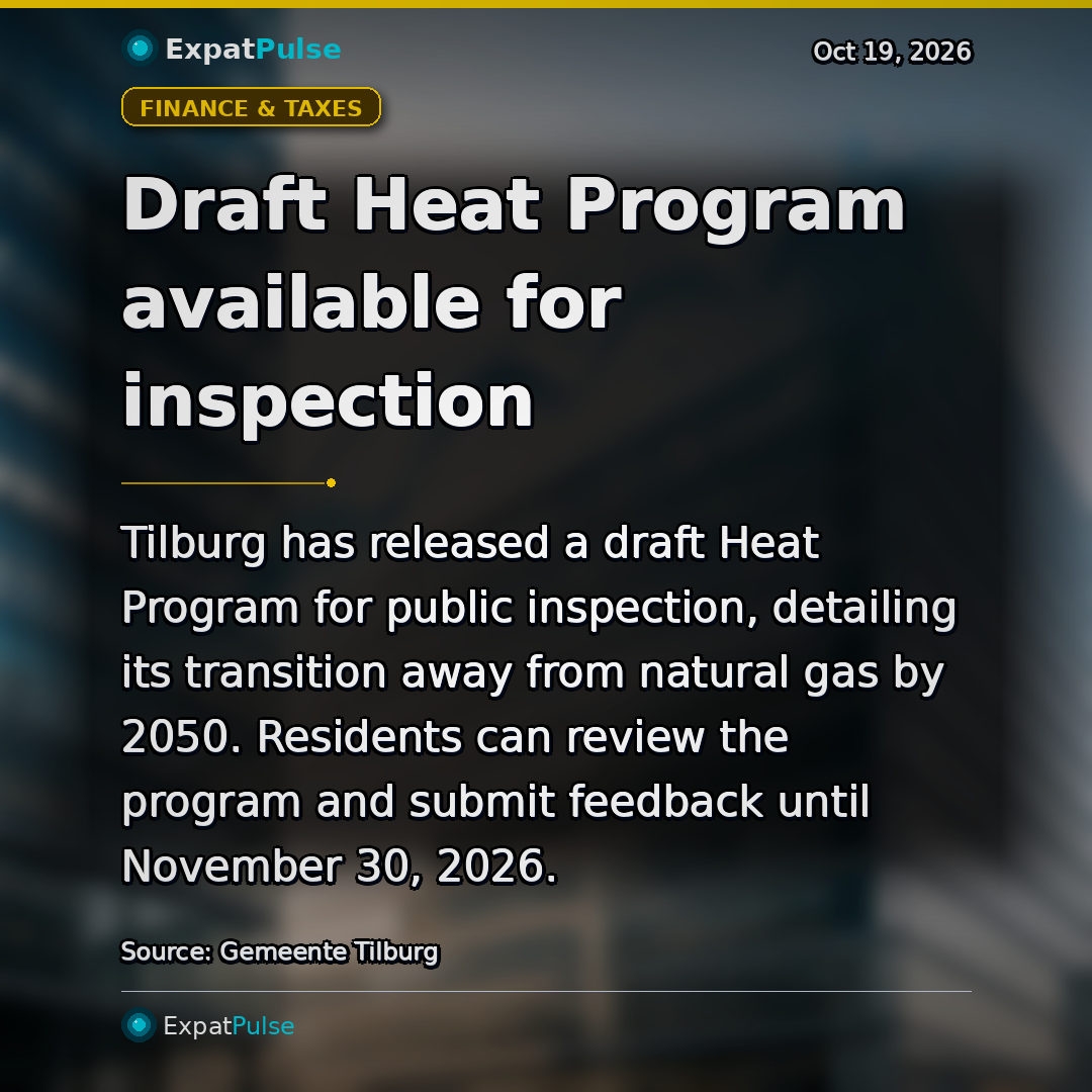 Draft Heat Program available for inspection