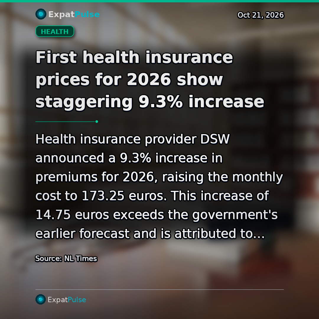 First health insurance prices for 2026 show staggering 9.3% increase