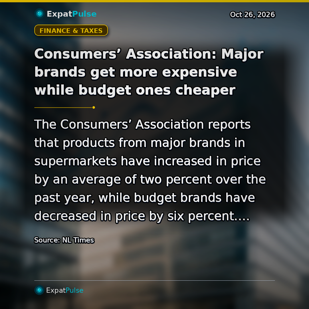 Consumers’ Association: Major brands get more expensive while budget ones cheaper