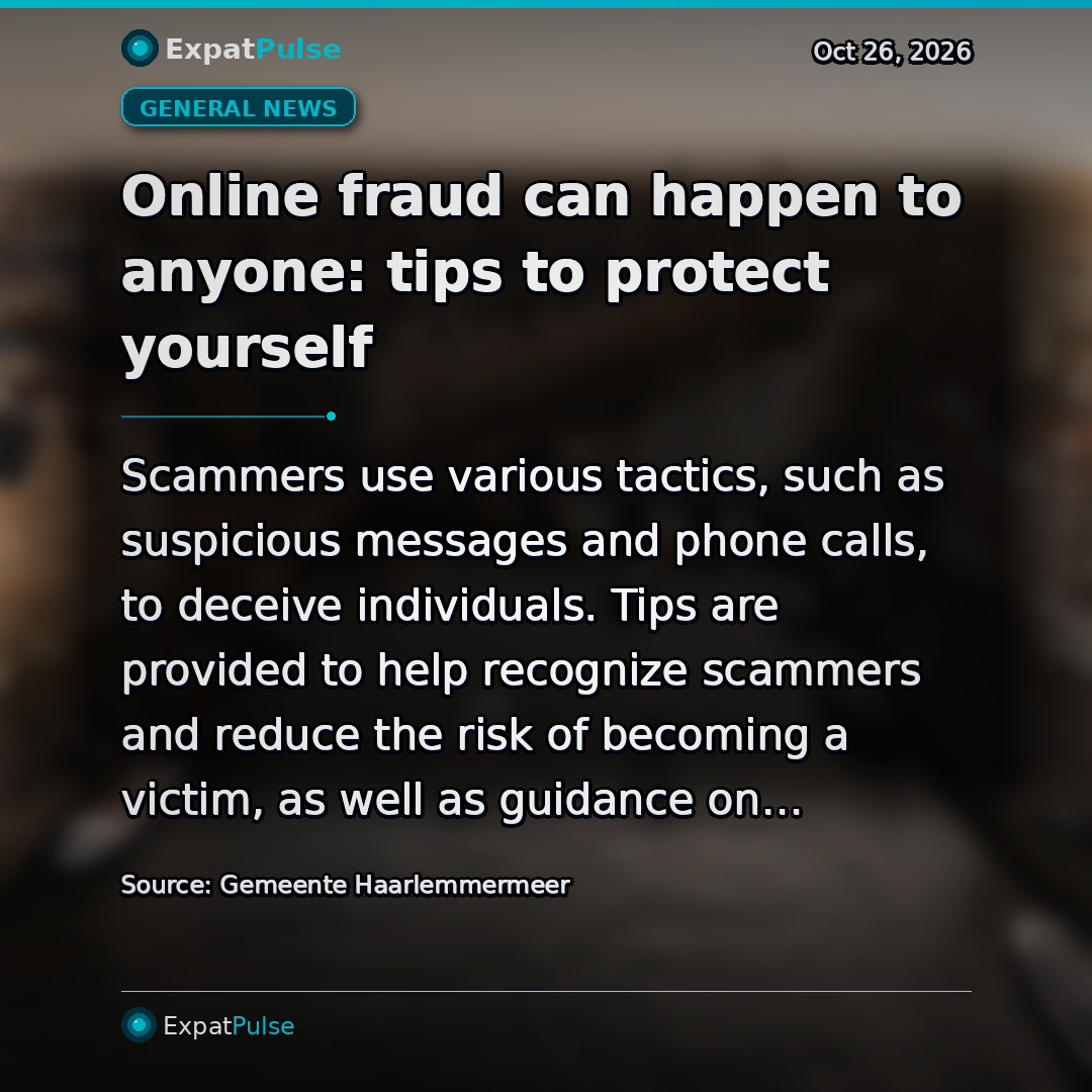 Online fraud can happen to anyone: tips to protect yourself