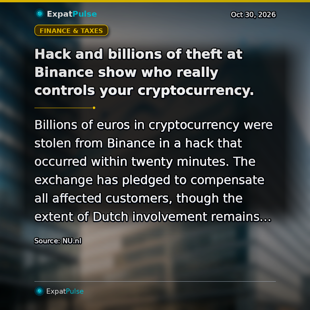 Hack and billions of theft at Binance show who really controls your cryptocurrency.