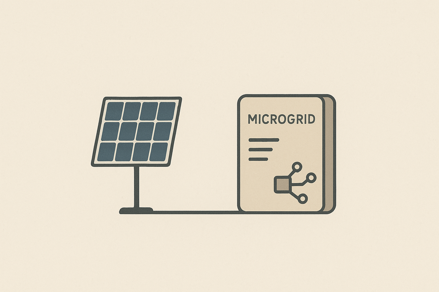 Energy-Optimal Edge AI and Modular Microgrid Design for Off-grid Renewables