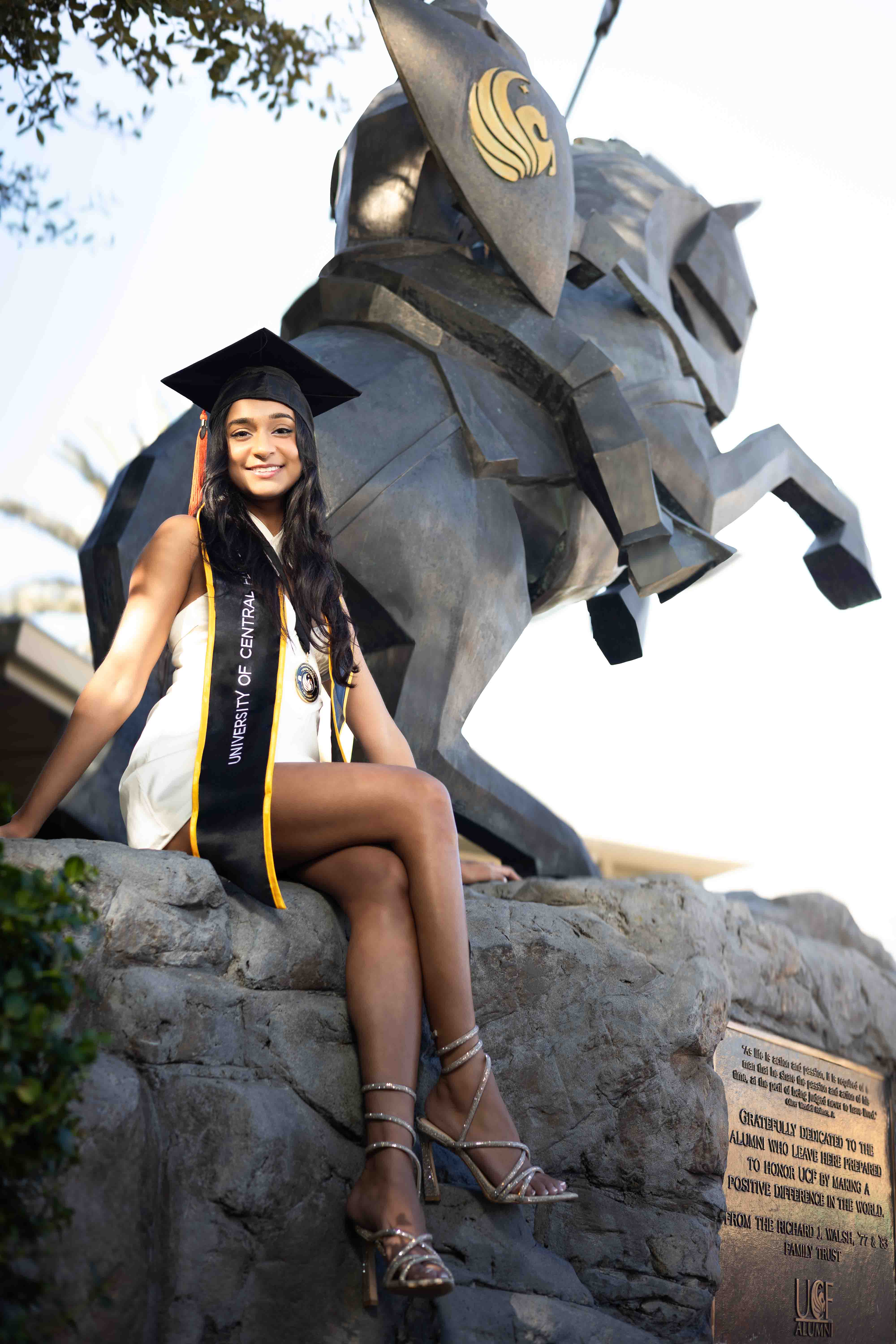 Tiffany's graduation photo session