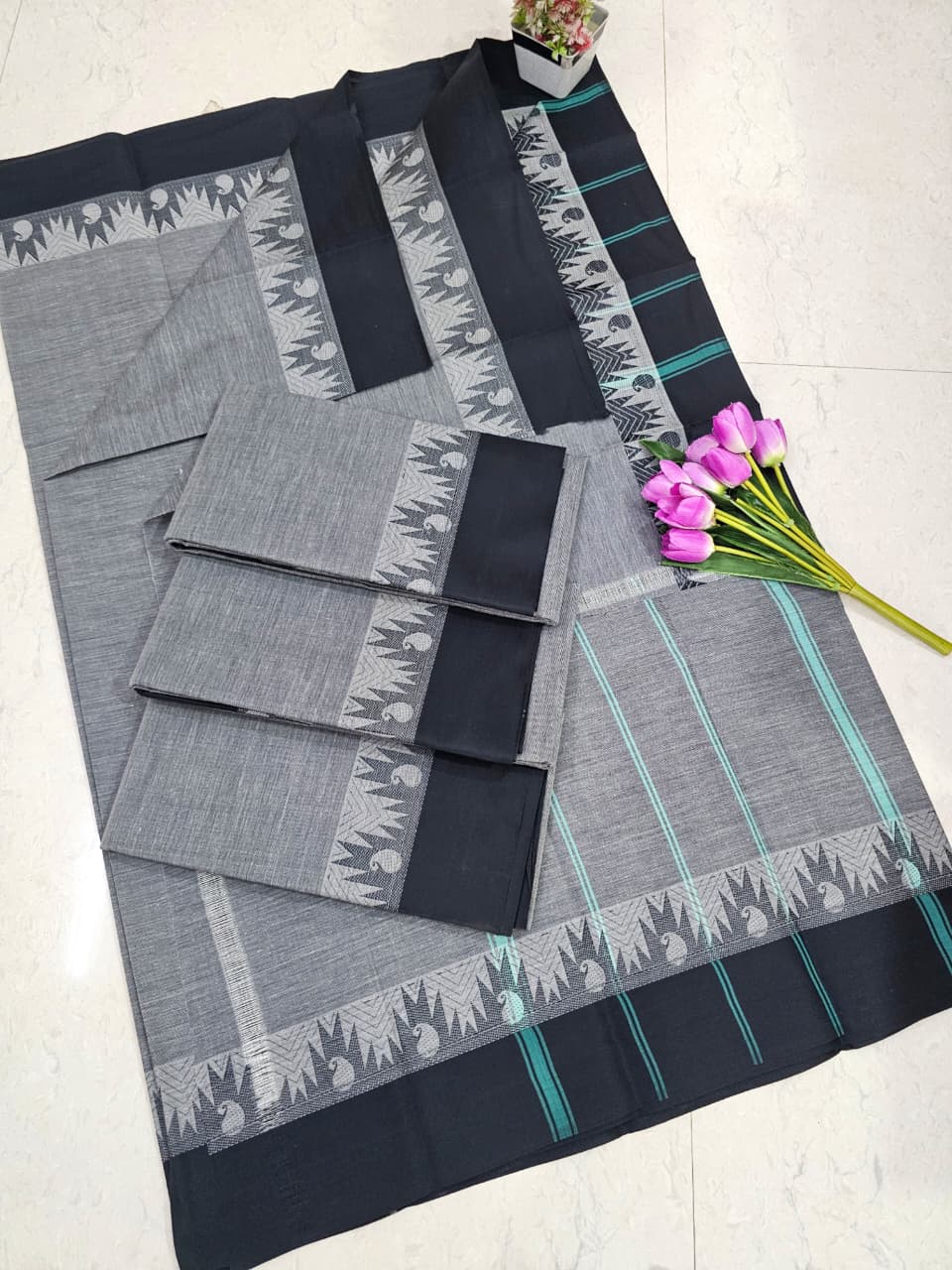 Cotton saree