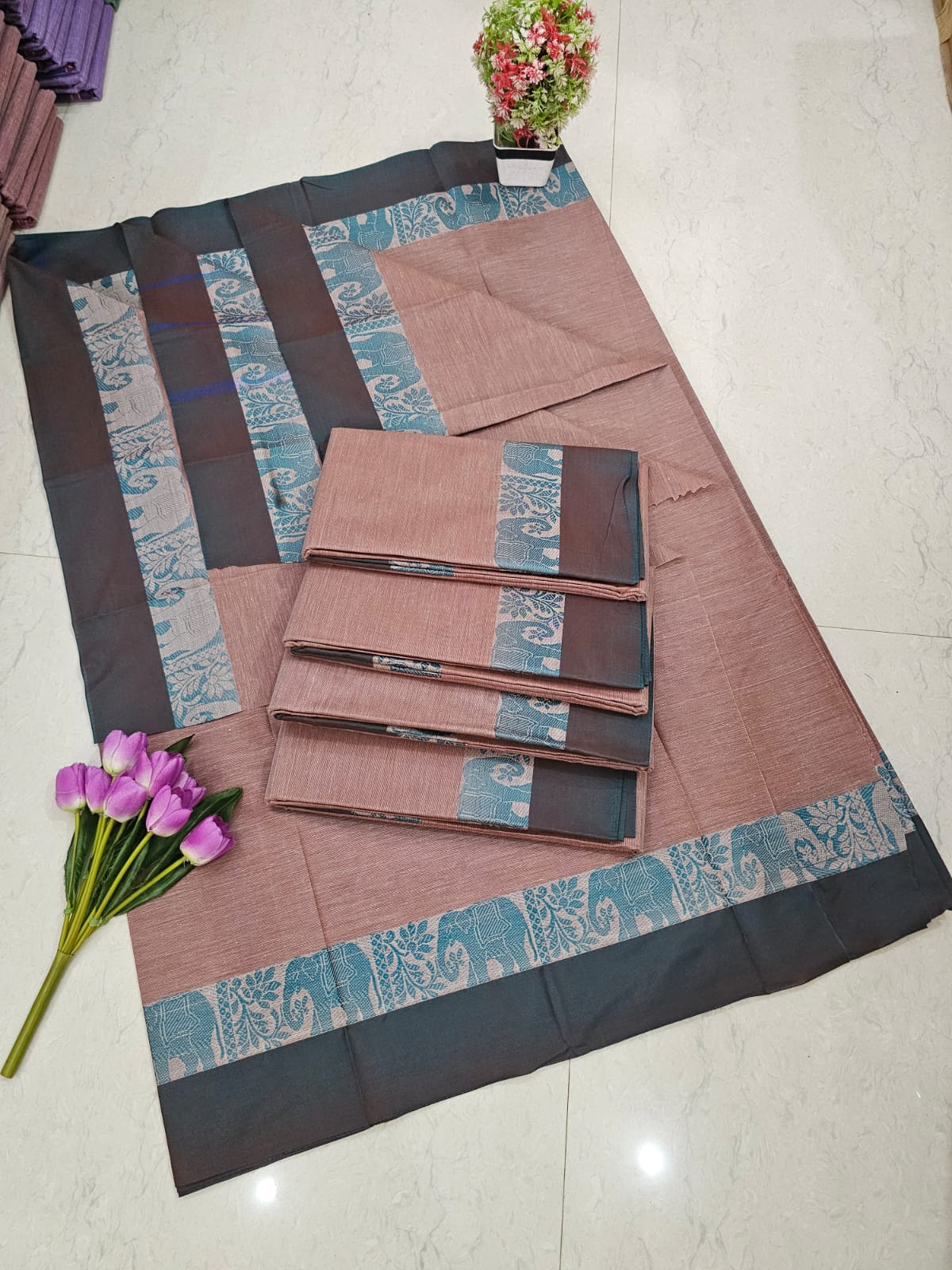 Cotton saree