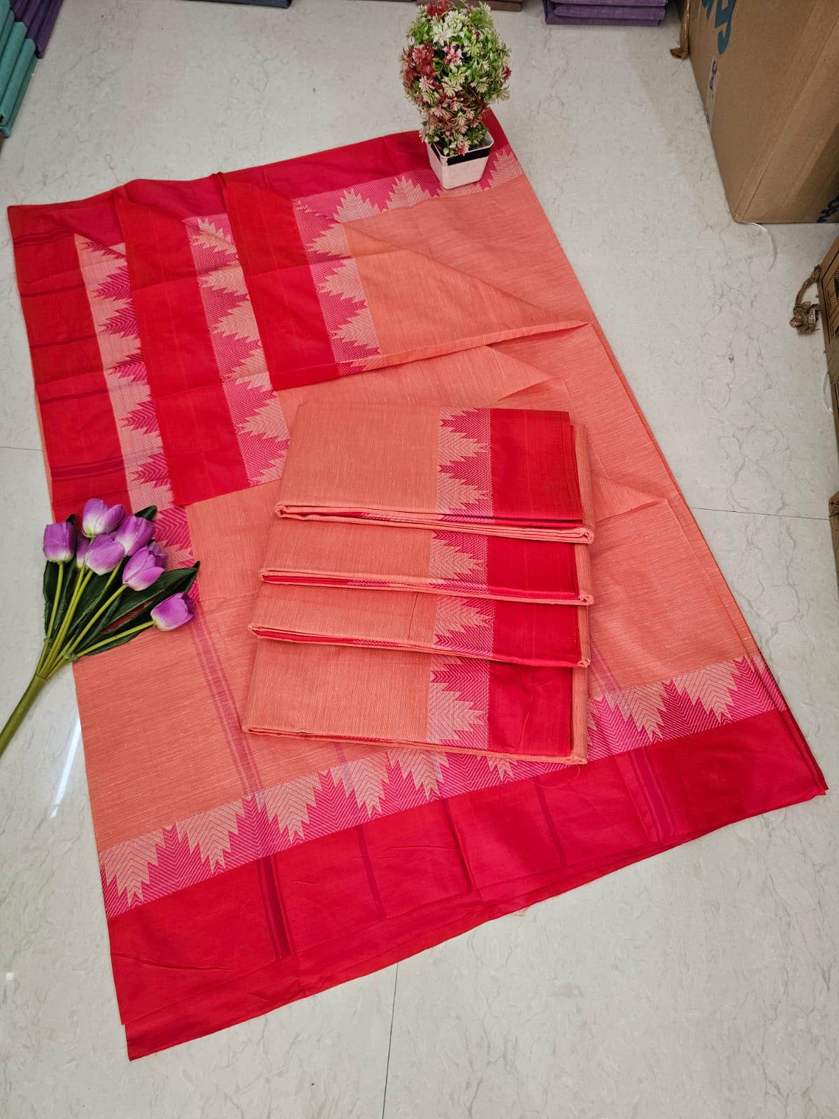 Cotton saree