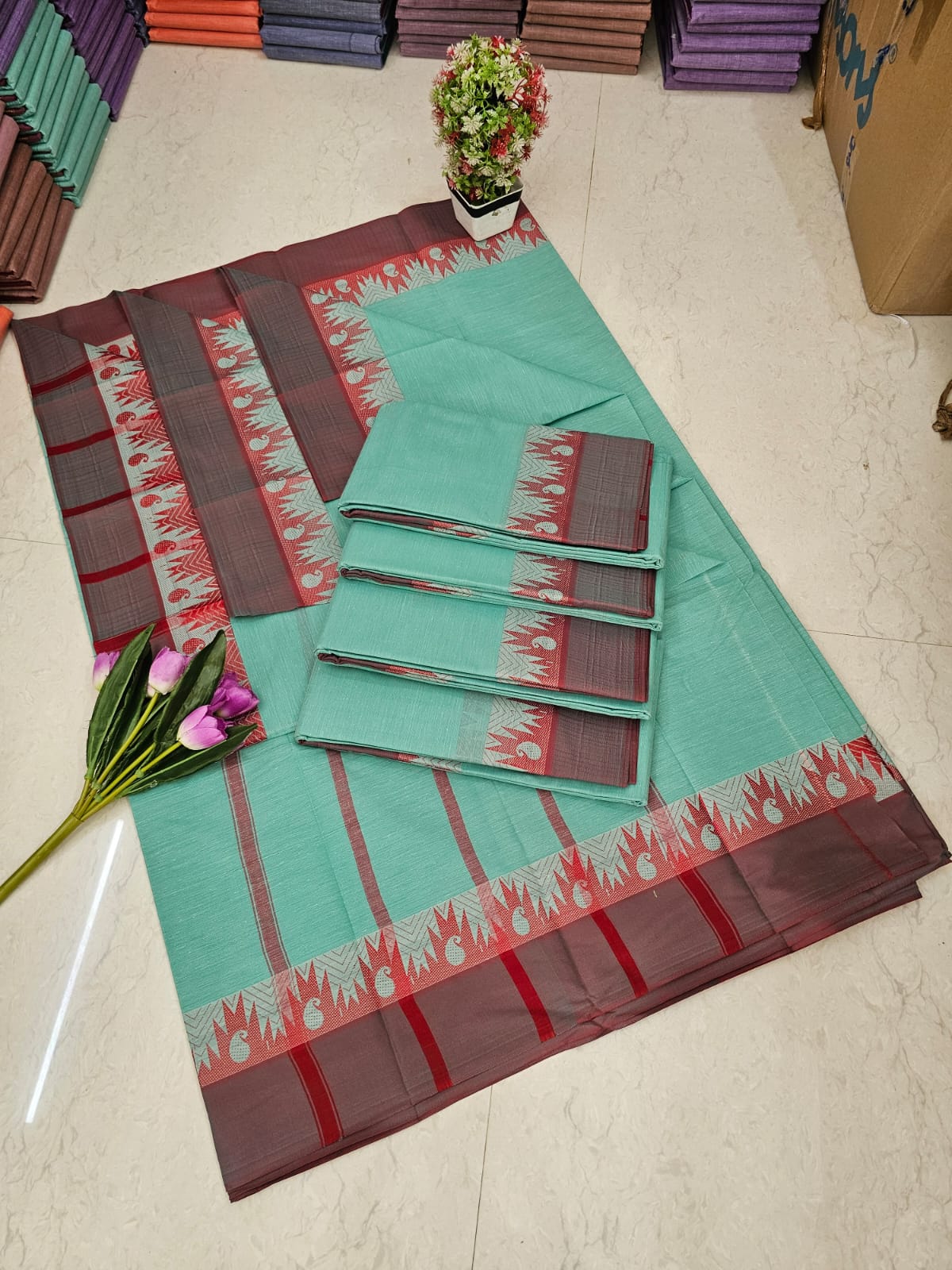 Cotton saree